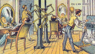 Illustration for article titled What People in 1899 Thought the Year 2000 Would Look Like